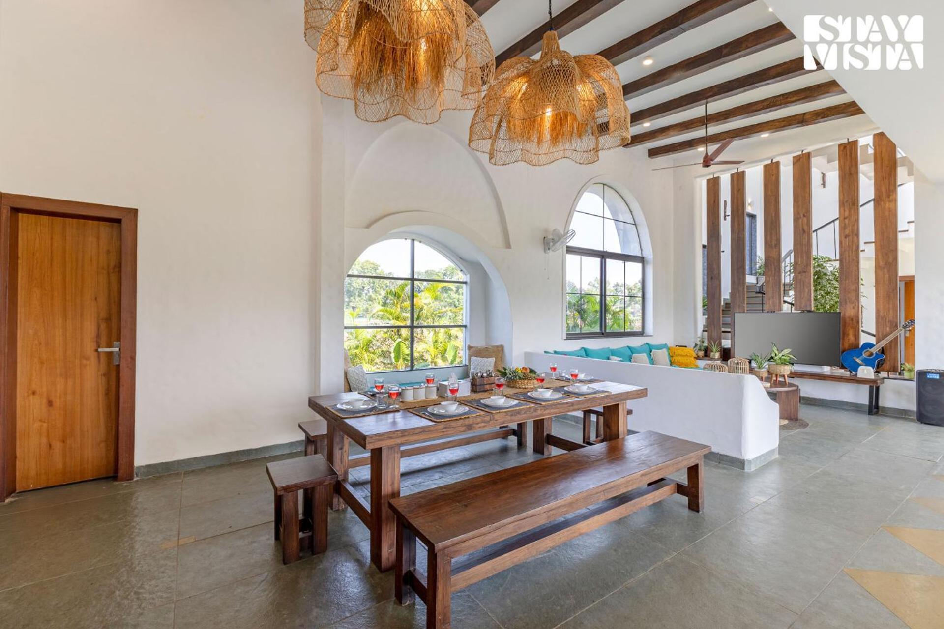 Stayvista At Lotus By The Lake With Pool, Bbq & Lawn Indore Exteriör bild